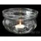 600ml Glass teapot+4 Cup+Warmer,Bamboo Handle, B034D, Free Shipping
