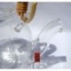 600ml Glass Coffee Pot, Tea pot, Teapot, Rattan Handle,B01, Free Shipping