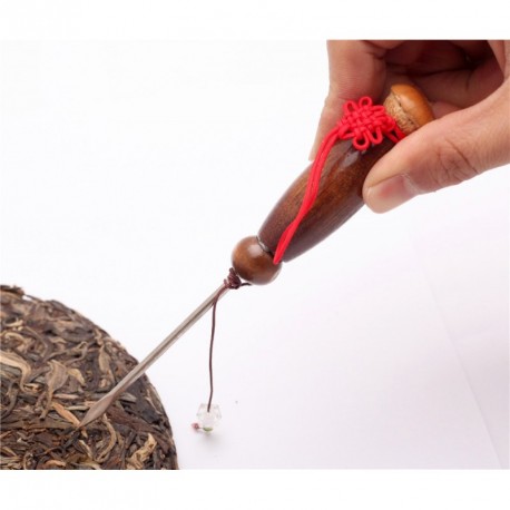New, Wooden Handle Tea Needle for Prying Pu-erh Tea Cake,Tea Knife, Tea Tool,PJ11