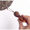 New, Walnuts Handle Tea Knife for Prying Pu erh Tea Cake,Tea Needle for Breaking Cakes, Tea Tool,PJ16