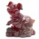 Yellow Pig, Lucky Charms,Chinese zodiac,Shenxiao,Allochroic Mascot,fengshui Ornament,novel gifts,Amazing present,Tea pet