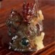 Allochroic Mascot,Yellow Happy Dragon,Fengshui,Best Gifts,Novel present, arts&Crafts,Ornament will change color, tea pet,