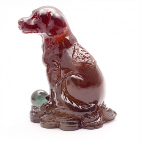 Yellow Dog,Lucky Charms,Chinese zodiac,Amazing present, Shenxiao,Allochroic Mascot,novel gifts,Tea pet,