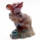 Yellow Snake, Lucky Charms,Chinese zodiac,Shenxiao,Allochroic Mascot,fengshui Ornament,novel gifts,best present,Tea pet,