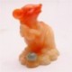Yellow Snake, Lucky Charms,Chinese zodiac,Shenxiao,Allochroic Mascot,fengshui Ornament,novel gifts,best present,Tea pet,