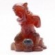 Yellow Monkey,Lucky Charms,Chinese zodiac,Shenxiao,Allochroic Mascot,fengshui Ornament,novel gifts,best present,Tea pet