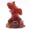 Yellow Monkey,Lucky Charms,Chinese zodiac,Shenxiao,Allochroic Mascot,fengshui Ornament,novel gifts,best present,Tea pet