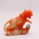 Lucky Charms, Chinese zodiac, Yellow Tiger, Shenxiao,Allochroic Mascot, Ornament,tea pet,novel gifts,