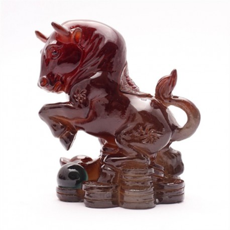 Yellow Ox,Lucky Charms,Chinese zodiac,Shenxiao,Allochroic Mascot,fengshui Ornament,novel gifts,Amazing present,Tea pet