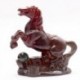 Yellow Horse, Lucky Charms,Chinese zodiac,Shenxiao,Allochroic Mascot,fengshui Ornament,novel gifts,present,Tea pet,