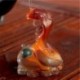 Yellow Snake, Lucky Charms,Chinese zodiac,Shenxiao,Allochroic Mascot,fengshui Ornament,novel gifts,present,Tea pet,