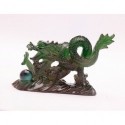 Amazing present, Allochroic Mascot, Green Dragon, Fengshui, Best Gifts, present,arts & Crafts,Ornament will change color,