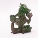Allochroic Mascot,Green Money Dragon,Fengshui,Best Gifts,Novel present,arts&Crafts,Ornament will change color, tea pet
