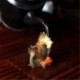 Allochroic Mascot,Yellow Money Dragon,Fengshui,Best Gifts,Novel present, arts&Crafts,Ornament will change color, tea pet,