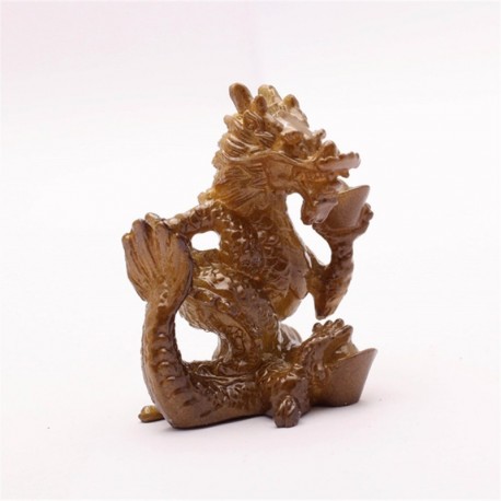 Allochroic Mascot, Money Dragon,Fengshui,Best Gifts,Novel present, arts&Crafts,Ornament will change color, tea pet