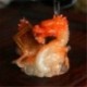 Allochroic Mascot,Yellow Lucky Dragon,Fengshui,Best Gifts,Novel present, arts&Crafts,Ornament will change color, tea pet,