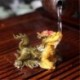 Allochroic Mascot,Golden kylin,Chinese unicorn,Fengshui,Best Gifts,Novel present,arts & Crafts,Ornament, tea pet