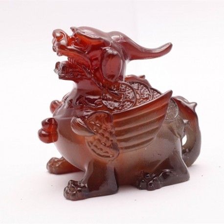 Allochroic Mascot, brave troops, Ornament,mythical wild animal, tea pet, Amazing present, Best Gifts,will change color