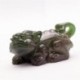 Allochroic Mascot, 2pcs brave troops, Ornament, Green mythical wild animal, tea pet, novel present, Best Gifts