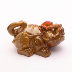 Allochroic Mascot, 2pcs brave troops, Ornament,mythical wild animal, tea pet, Amazing present, Best Gifts