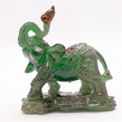 Amazing present, Allochroic Mascot, Lucky elephant, will change color, Ornament, tea pet, Best Gifts,