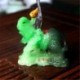 Amazing present, Allochroic Mascot, Lucky elephant, will change color, Ornament, tea pet, Best Gifts,