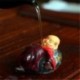 Allochroic Mascot, Cute little monk, Sleeping Buddhist monk, tea pet, newfangled Ornament, Amazing Gifts