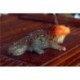 Allochroic Mascot,Yellow Chameleon Ornament, tea pet, will change color, newness gifts,