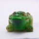 Allochroic Mascot, Green Mony Toad Ornament, tea pet, Fengshui,Best Gifts,Novel present, arts&Crafts,will change color,