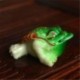 Allochroic Mascot, Green Mony Toad Ornament, tea pet, Fengshui,Best Gifts,Novel present, arts&Crafts,will change color,