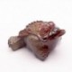 Allochroic Mascot, Yellow Mony Toad Ornament, tea pet, Fengshui,Best Gifts,Novel present, arts&Crafts,will change color,