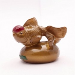 Allochroic Mascot, Gold Mony Allochroic Buddha, Fish, tea pet,