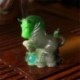 Green Ox , Lucky Charms,Chinese zodiac,Shenxiao,Allochroic Mascot,fengshui Ornament,novel gifts,Amazing present,Tea pet,