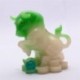 Green Ox , Lucky Charms,Chinese zodiac,Shenxiao,Allochroic Mascot,fengshui Ornament,novel gifts,Amazing present,Tea pet,