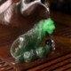 Green Tiger, Lucky Charms, Chinese zodiac, Shenxiao,Allochroic Mascot, fengshui Ornament,novel gifts, Tea pet,