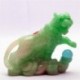 Green Tiger, Lucky Charms, Chinese zodiac, Shenxiao,Allochroic Mascot, fengshui Ornament,novel gifts, Tea pet,