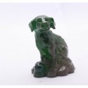 Green Dog, Lucky Charms,Chinese zodiac,Shenxiao,Allochroic Mascot,Ornament,novel gifts, Tea pet, Amazing present,S1015Ag