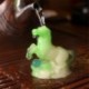 Allochroic Mascot,Green Happy horse,Fengshui,Best Gifts,Novel present, arts&Crafts,Ornament will change color, tea pet,