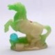 Allochroic Mascot,Green Happy horse,Fengshui,Best Gifts,Novel present, arts&Crafts,Ornament will change color, tea pet,