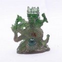 Allochroic Mascot,Green Happy Dragon,Fengshui,Best Gifts,Novel present, arts&Crafts,Ornament will change color, tea pet, S1015AL