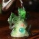 Allochroic Mascot,Green Happy Dragon,Fengshui,Best Gifts,Novel present, arts&Crafts,Ornament will change color, tea pet, S1015AL