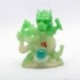 Allochroic Mascot,Green Happy Dragon,Fengshui,Best Gifts,Novel present, arts&Crafts,Ornament will change color, tea pet, S1015AL
