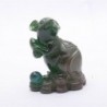 Green Mouse, Lucky Charms,Chinese zodiac,Shenxiao,Allochroic Mascot,fengshui Ornament,novel gifts,best present,Tea pet,S1015As