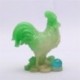 Green Rooster, Lucky Charms,Chinese zodiac,Shenxiao,Allochroic Mascot,fengshui Ornament,novel gifts,present,Tea pet,S1015AJ