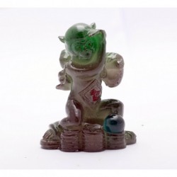 Green Monkey,Lucky Charms,Chinese zodiac,Shenxiao,Allochroic Mascot,fengshui Ornament,novel gifts,best present,Tea pet,S1015AH