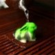 Green Rabbit, Lucky Charms, Chinese zodiac, Shenxiao,Allochroic Mascot, Ornament,newness gifts, Tea pet, S1051A