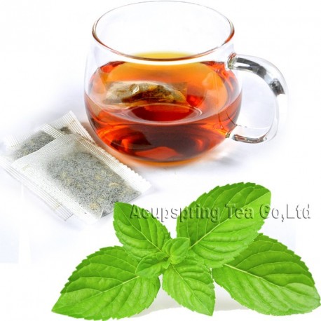Fragrant Mint Flavor Black Teabag,Hongcha,Healthy tea