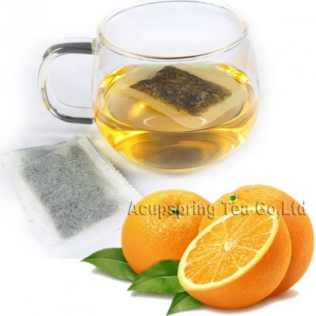 Fragrant Orange Flavor White Teabag,Baicha,Healthy tea