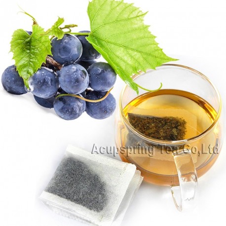 Fragrant Grape Flavor White Teabag,Baicha,Healthy tea