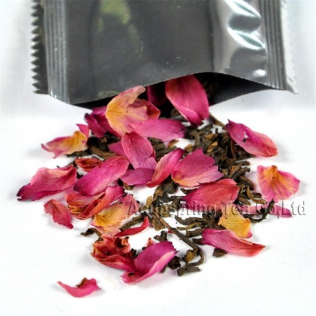 Rose Bud (red) Puerh Tea,New arrival, Natural herbal tea